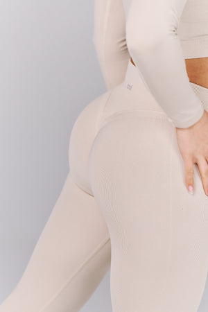 Limitless Seamless Leggings - Cream