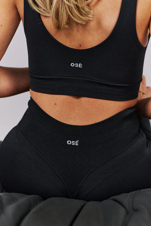 Limitless Seamless Sport Bra - Black