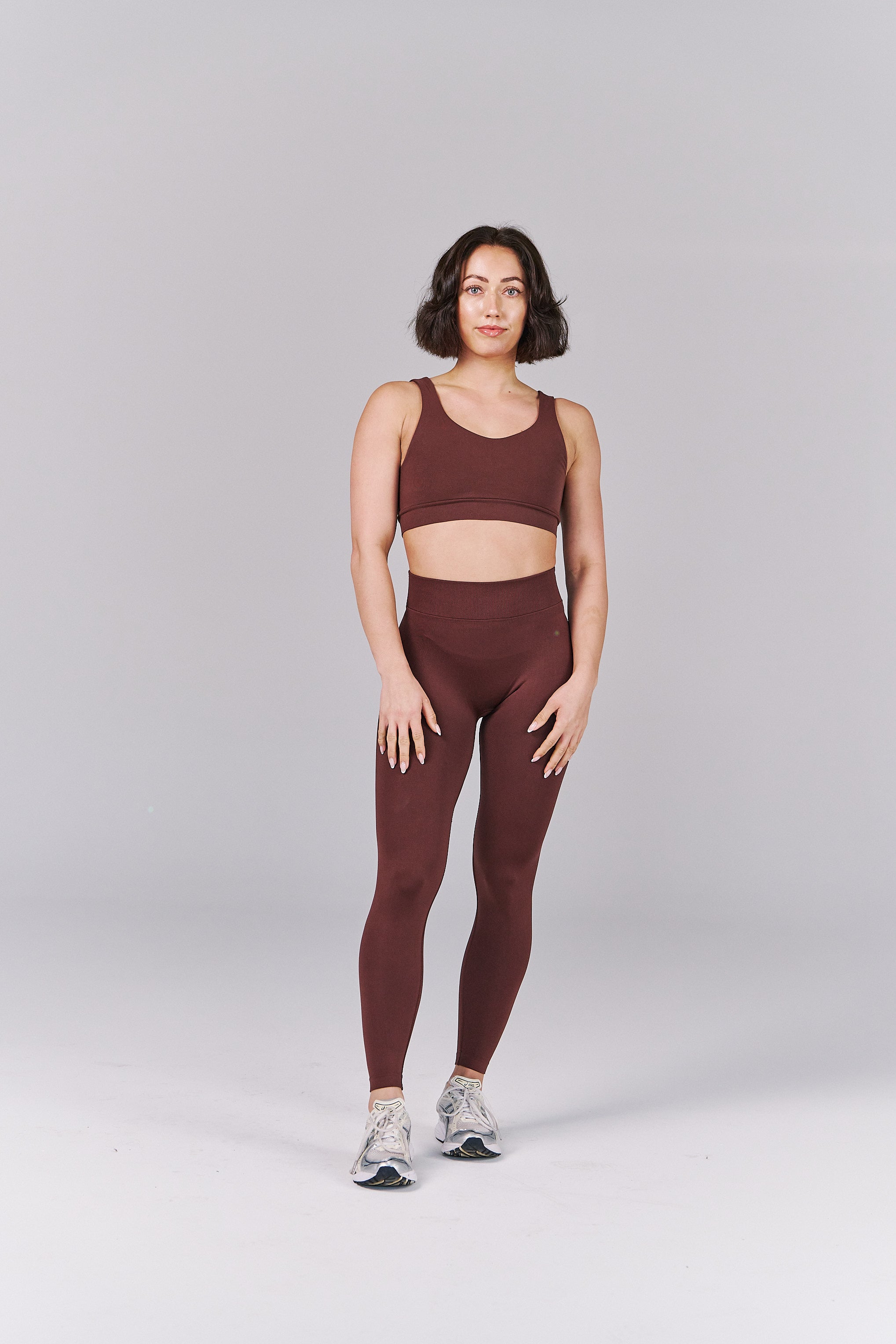Limitless Seamless Sport Bra - Brown