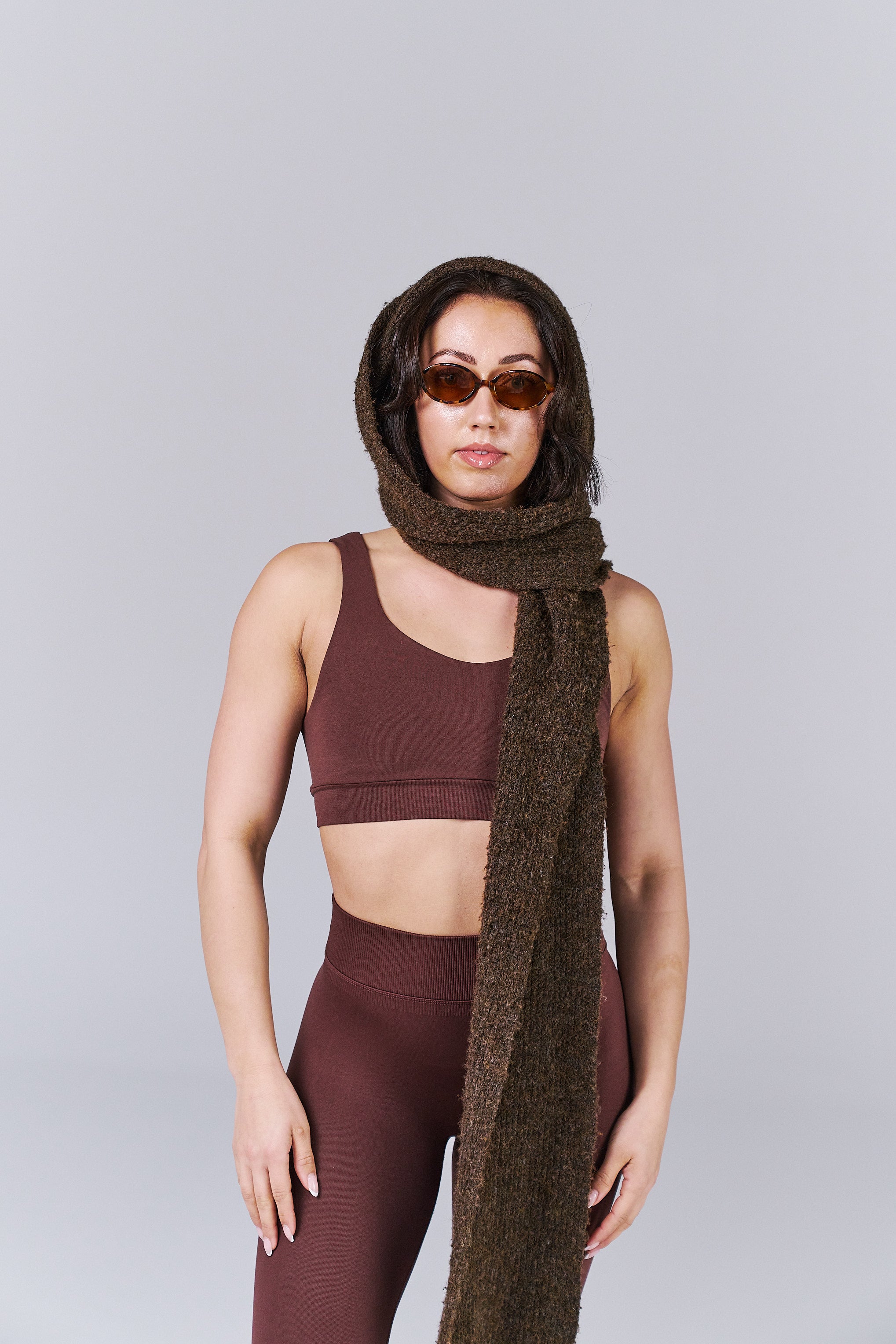 Limitless Seamless Sport Bra - Brown