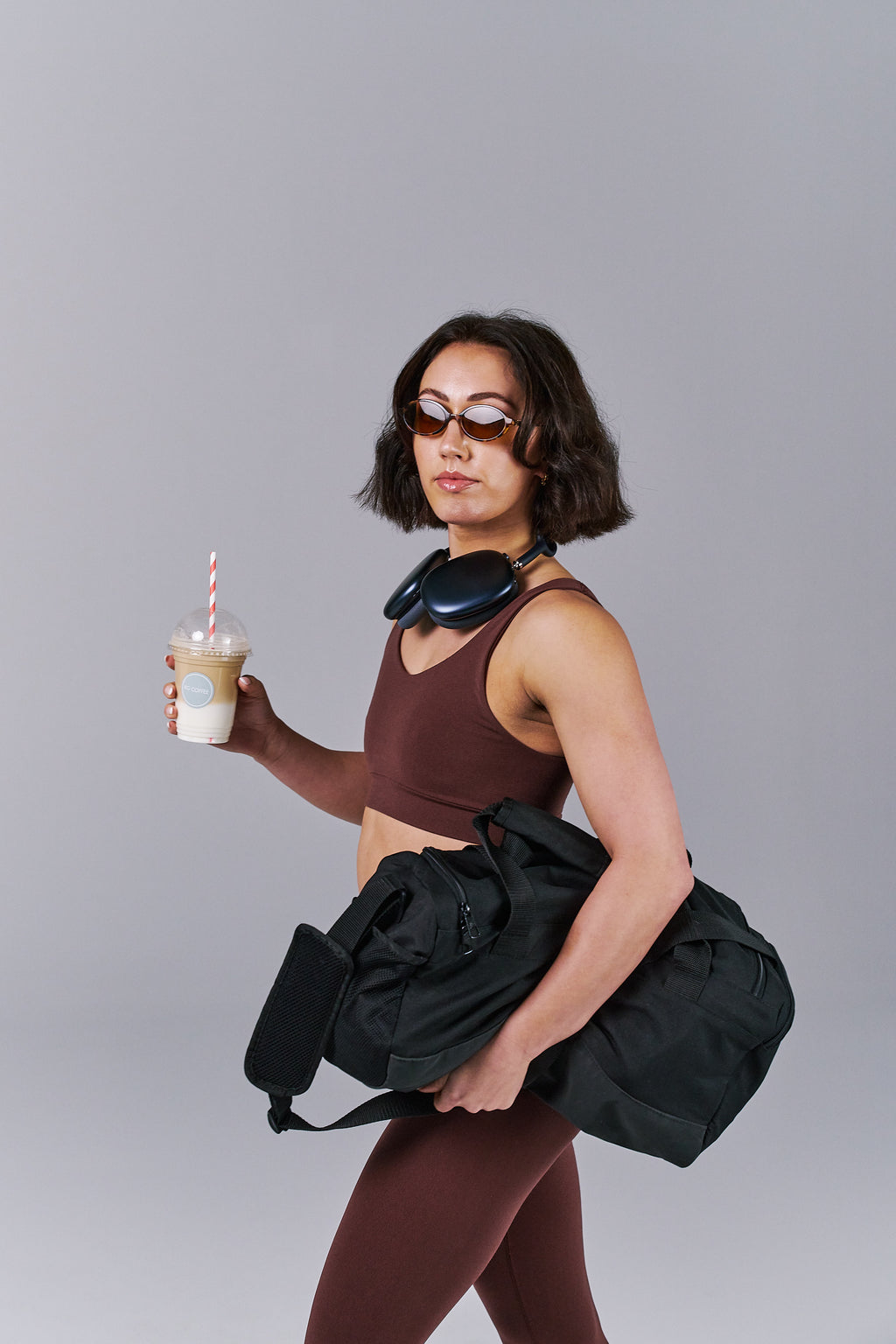 Limitless Seamless Sport Bra - Brown