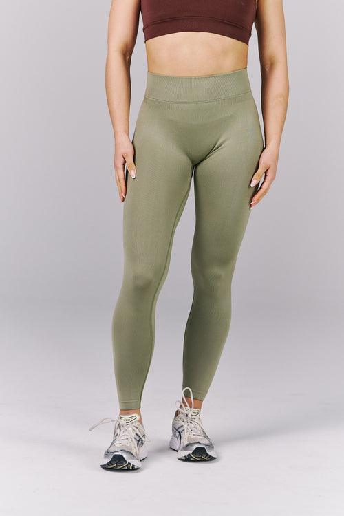 Limitless Seamless Leggings - Khaki Green